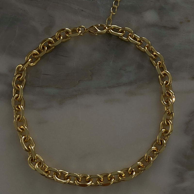14k Gold Anchor Chain – Adornment + Theory